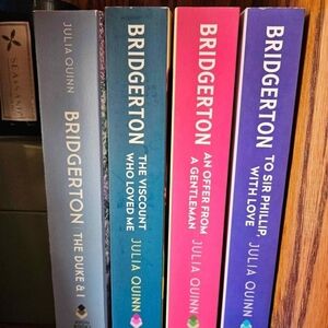 Bridgerton Books set of 4